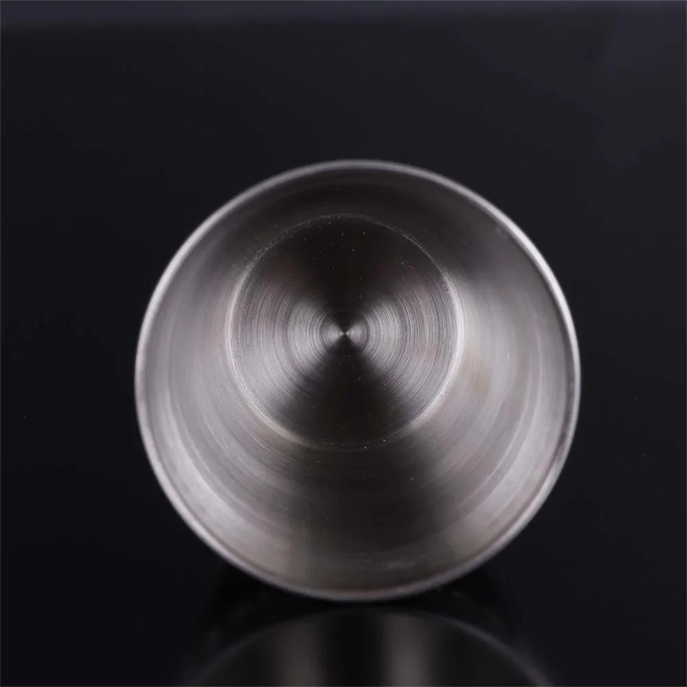 1set Outdoor Travel Stainless Steel Cups Mini  Practical  Set Glasses For Whisky Wine Cup With Leather Cover Bag 30/70/170ml