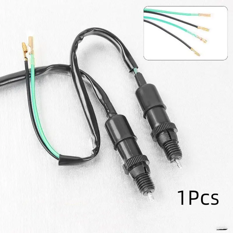 Universal Rear Brake Light Switch Pure Wire Copper Core For Motorcycle ATV Scooter Repair Pedal Switch