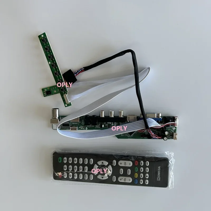 

Для LG LP101WX1 LP101WX1-SLN2 10,1 "1280X800 HDMI-совместимый комплект платы контроллера телевизора RF USB AV VGA аудио экран монитор светодиодный ЖК-дисплей