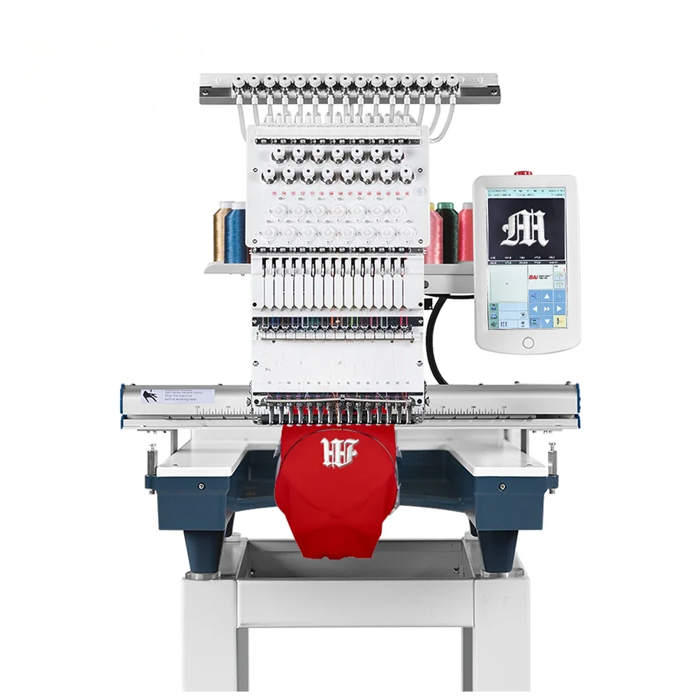 Embroidery Machine for Shirts Hat Flat Shoes Dress Garment Machine in Apparel Embroidery Machine