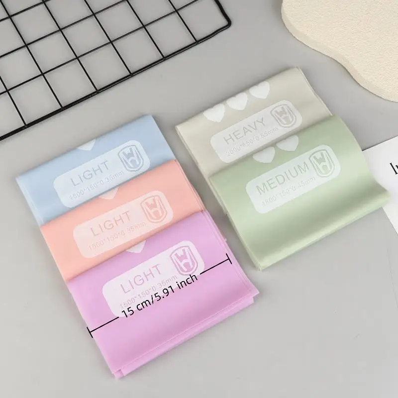 قطعة توتر اليوغا للاستخدام المنزلي للمبتدئين، حزام مقاومة للتدريب الممتد للنساء، شريط مرن للياقة البدنية والرقص اللاتيني