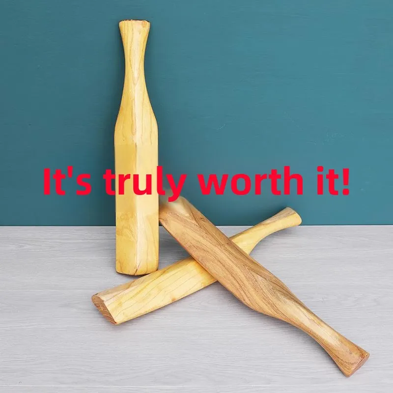 

Traditional Wooden Laundry Stretcher Home Use Clothes Cleaning Hammer Sti Real Wood for Dormi Boyfriend's Secret Tool