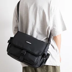 Japanese Nylon Travel Shoulder Man Bag Streetwear Style College Teens Sling Men’s Bag Messenger Bags Causal School Cross Bag