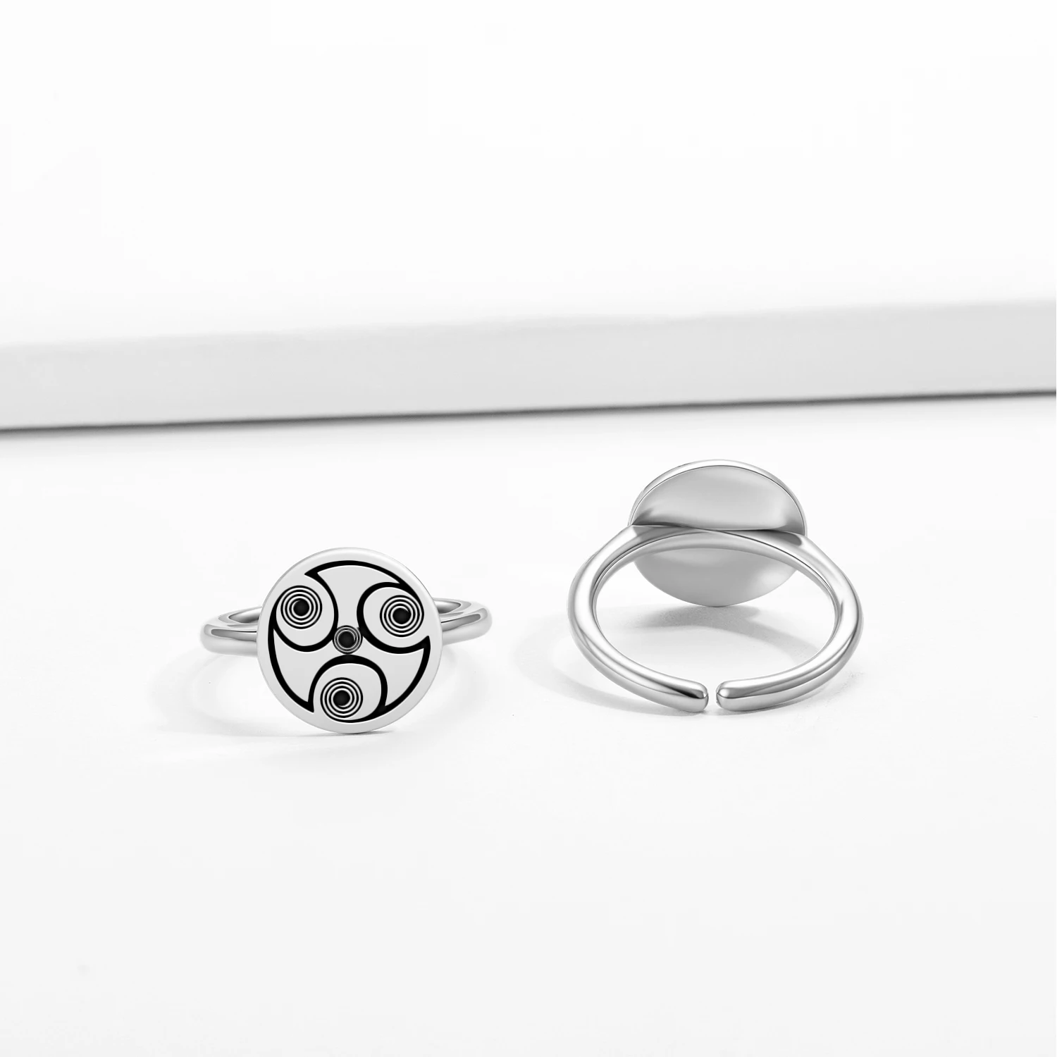 

Trefot Ring 925 Sterling Silver Resizable Ring Birthday Gift for Women Fine Jewelry