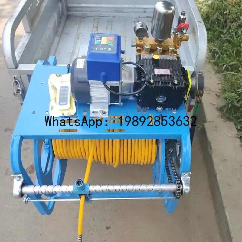 JX Electric Sprayer Fully Automatic Line Reel Agricultural High-Pressure New Remote Control Sprayer