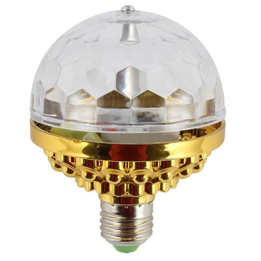 1pc led humor bola luz criativa colorida lâmpada decorativa para festa palco barra dourada rotativa luz da noite presente ideia