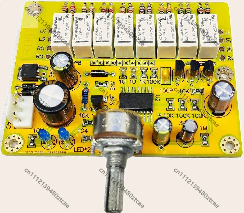 Advanced R2R Relay Volume Control Board HIFI Audio Preamp Attenuator 128 Step
