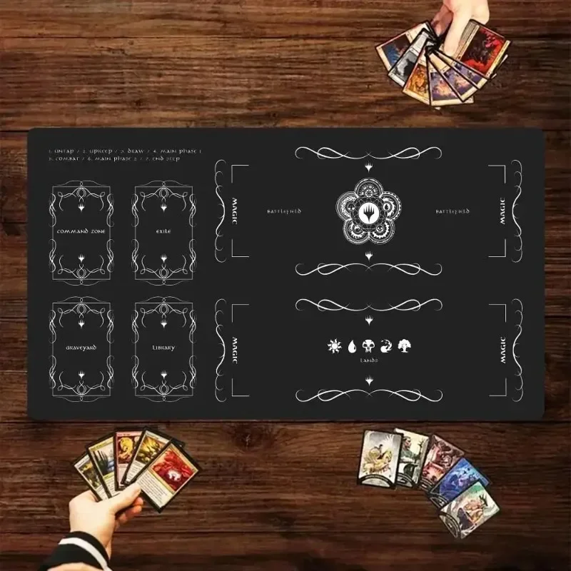 

Playmat Mouse Pad Card Game Mat Main Computer Office Mousepad - DTCG CCG Trading Card Table Mat