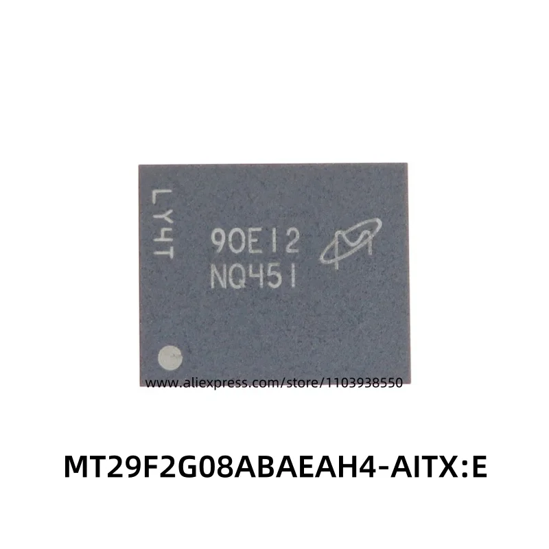 MT29F2G08ABAEAH4-AITX:E NQ451 memory chips flash memory  IC