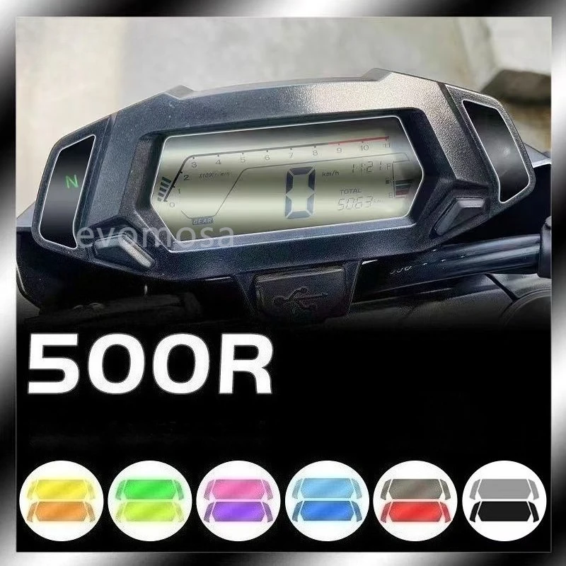 Evomosa Motorcycle Thickened Instrument Protection Film Motorcycle Cluster Scratch Protection Film For VOGE LONCIN 500R 500 R