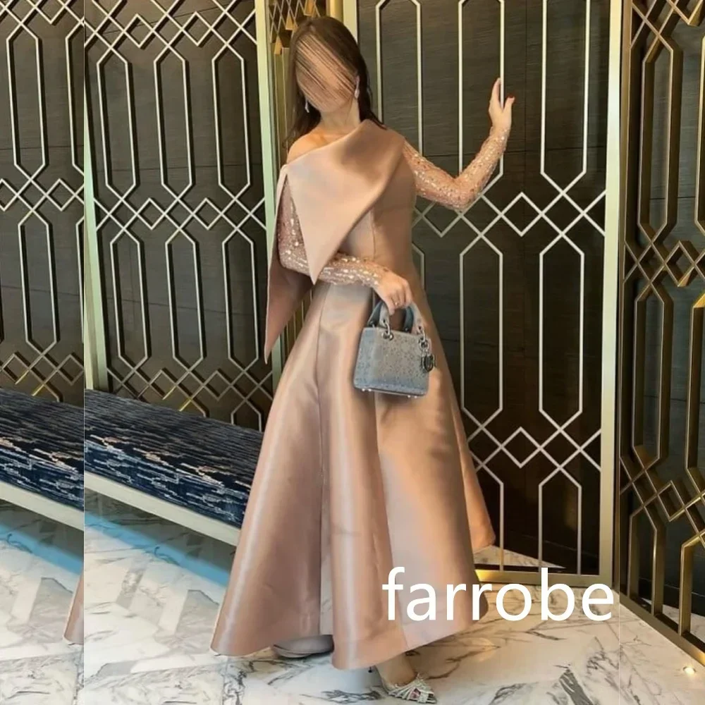 Customized Chinese Style Pleat A-line One-shoulder Midi Dresses Homecoming Dresses Formal Casual Simple Retro Fashion Elegant Pa image 6