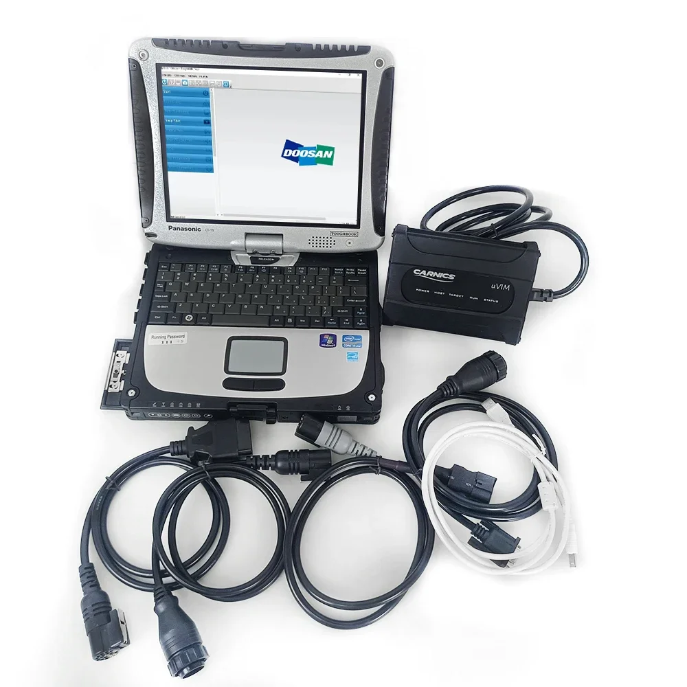 

For Doosan Diagnostic Tool DDT Forklift Excavator Loader Toolcat Diagnostic Scanner Tool Doosan VIM Communication Interface