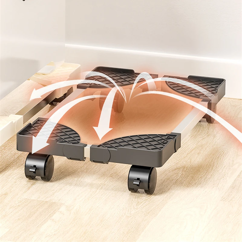 

Adjustable Mobile CPU Stand New CPU Holder PC Tower Stand with Rolling Caster Wheels, Pc Floor Riser Stand，Computer Tower Stand