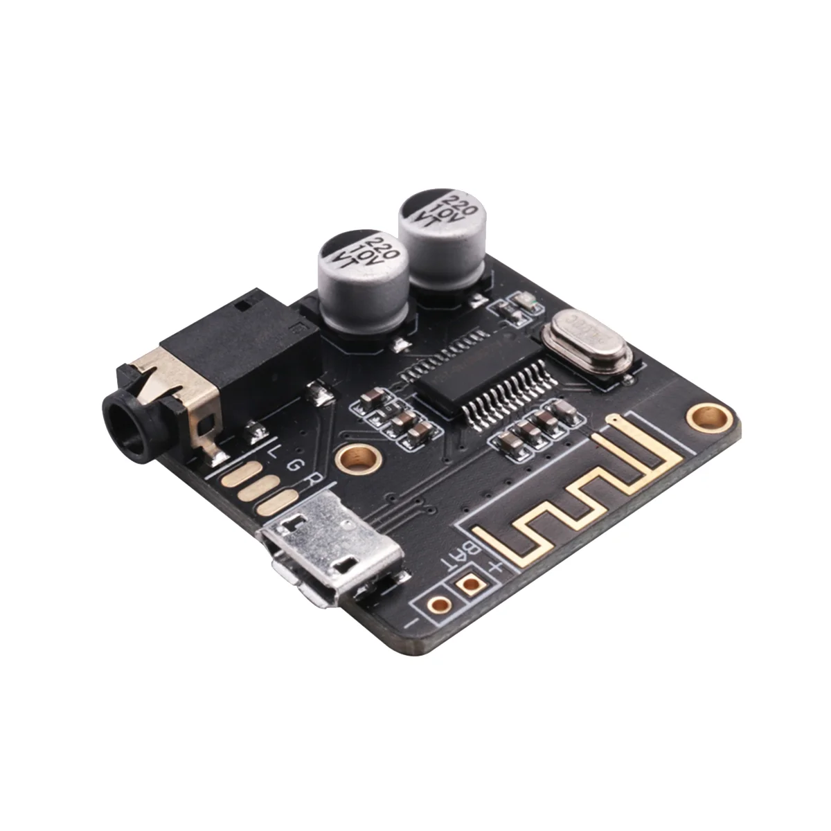 BT5.0 Audio Module MP3 Bluetooth Audio Decoder Board Lossless Car Speaker Audio Amplifier Board DIY Audio Receiver