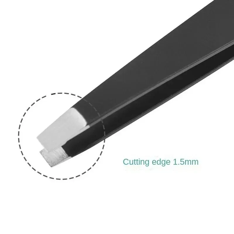 1/4 قطعة ملاقط الحاجب المهنية أدوات ماكياج الحاجب قرصة كماشة الملقط لملحقات الحواجب الجمال مشبك شعر مزيل #5