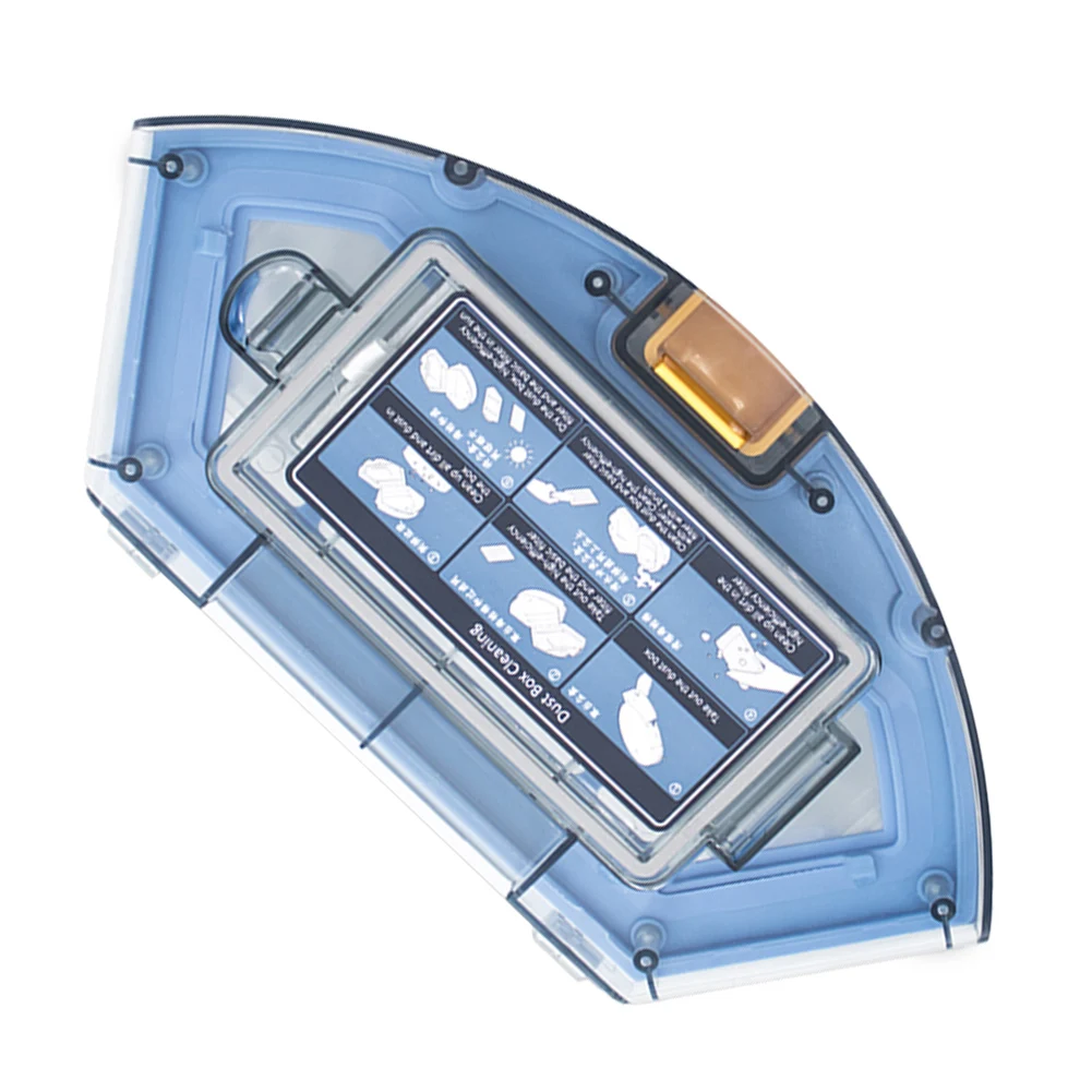 1pcs Vacuum Cleaner Tank For Exvac660 880 For Tesvor Pro Sweeping Robot Dust Box With Primary Filter Spare Part