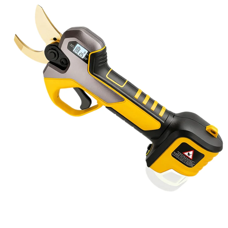 

Industrial Grade Electric Pruning Shears Hand-Operated Bypass Shears with Plastic Handle