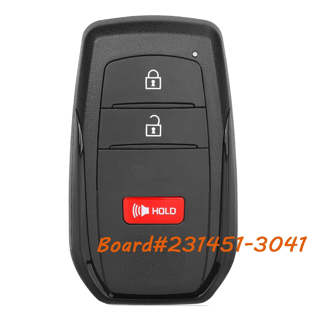 

KEYECU 231451-3041 для Toyota Sequoia 2023 2024, умный дистанционный брелок без ключа HYQ14FBX 314,3 МГц