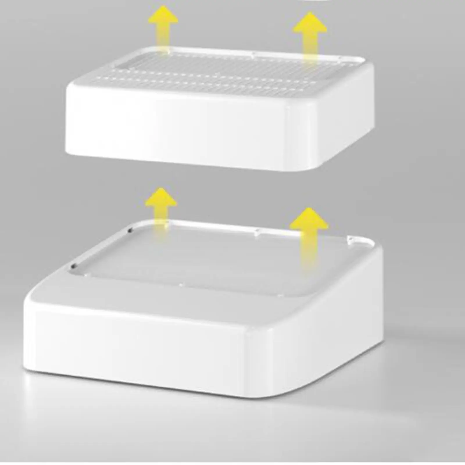 Litter Box Step Easy to Clean for Old Cats Reusable Pet Furniture with Filter Function Two Tier Stairs Litter Trapping Pedal
