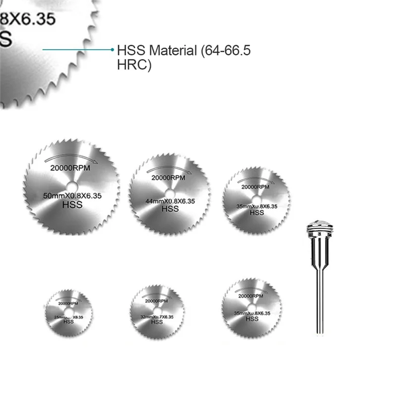 

Набор отрезных кругов AUAU, совместимый с вращающимся инструментом, хвостовиком 1/8 дюйма, алмазным отрезным кругом 545, пильное полотно HSS