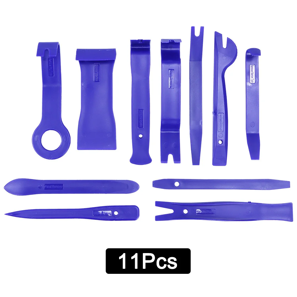 11PCS Auto Trim Removal Tool Kit No-Scratch Tool Kit for Car Audio Dash Window Molding Fastener Remover Tool Kit image 5