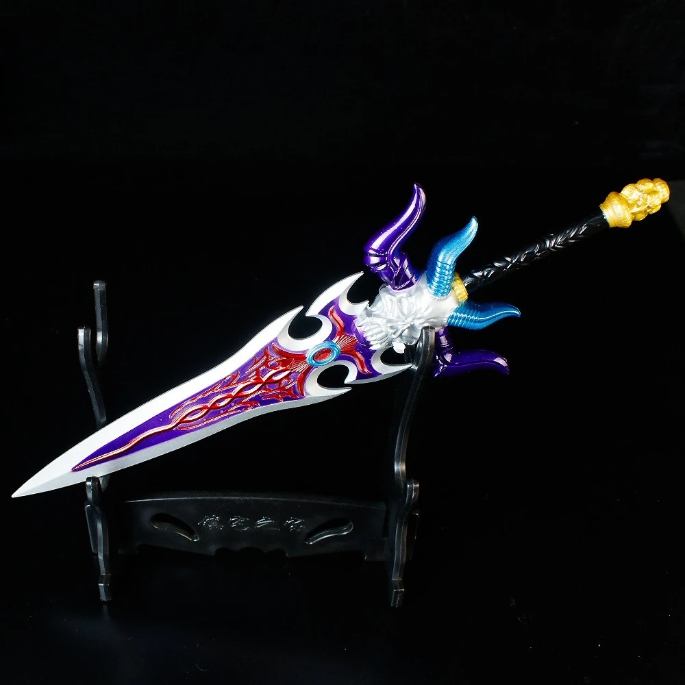 ฟิกเกอร์เกมใหม่ 30 ซม. ดาบปีศาจ อพอฟิส ของสะสมโลหะ งานฝีมือ ของตกแต่งโต๊ะทำงาน ของขวัญวันเกิดเด็ก ของเล่น