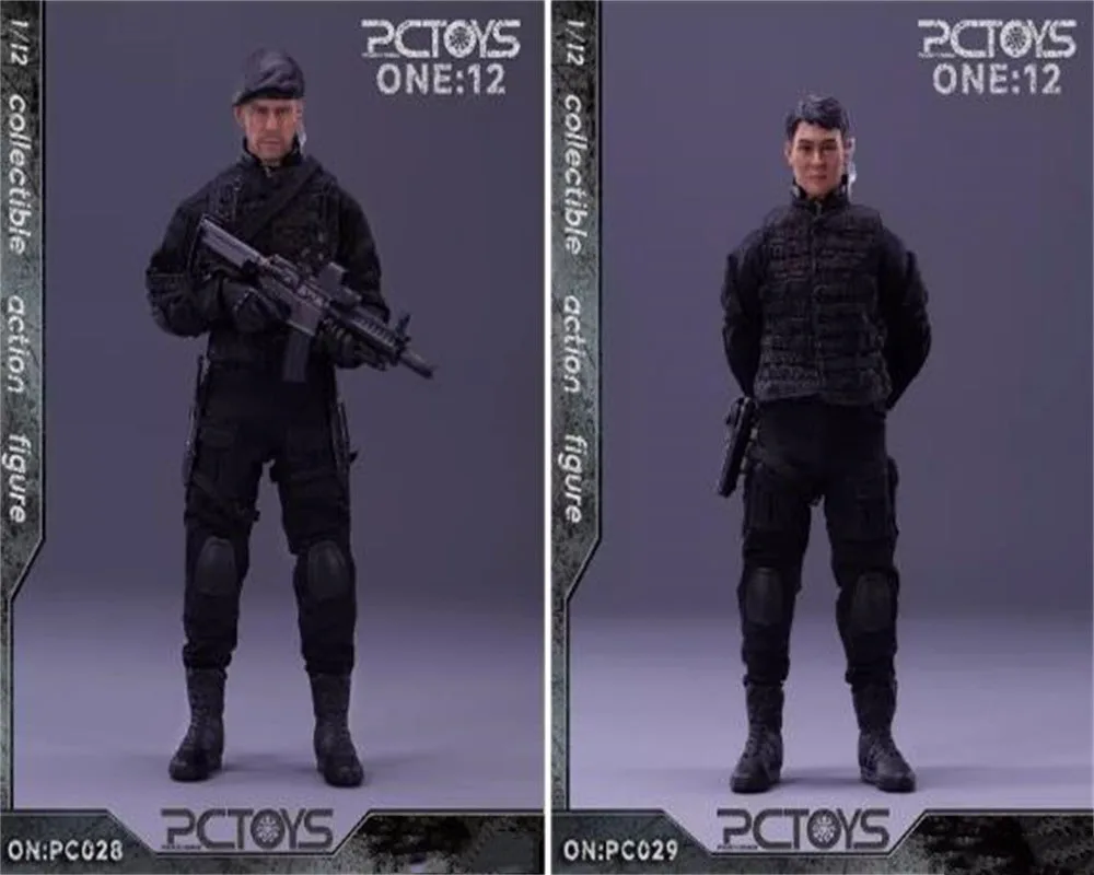 

PCTOYS PC028 PC029 1/12 Soldier Special Agent Team 6'' Action Figure Doll Model Toy In Stock