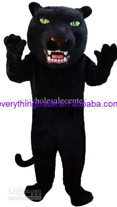 Nuovo personaggio adulto veloce personalizzato Black Panther Halloween Christmas Dress Full Body puntelli Outfit Costume da mascotte