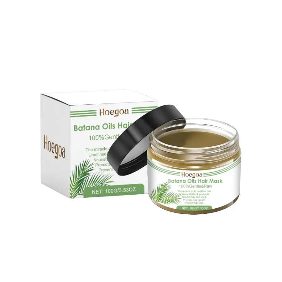 Hoegoa Batana オイル ヘアマスク 髪の質を改善 乾燥した髪の保湿とスムージング ヘアケア ヘアマスク