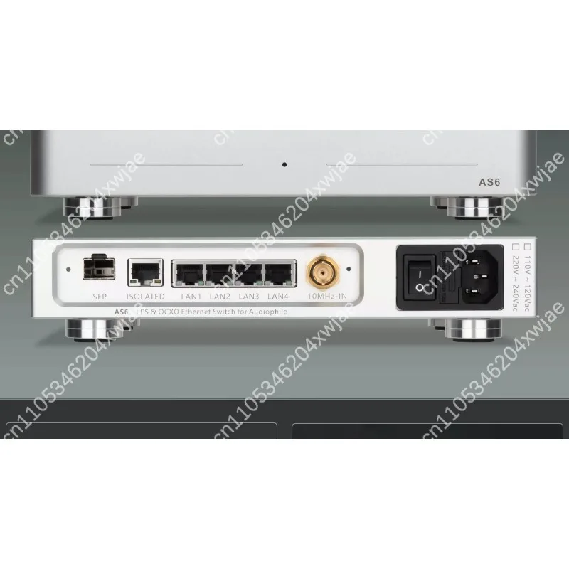 HiFi Audio Network Switch OCXO Clock Linear Power Supply Gigabit Audiophile Ethernet Switch