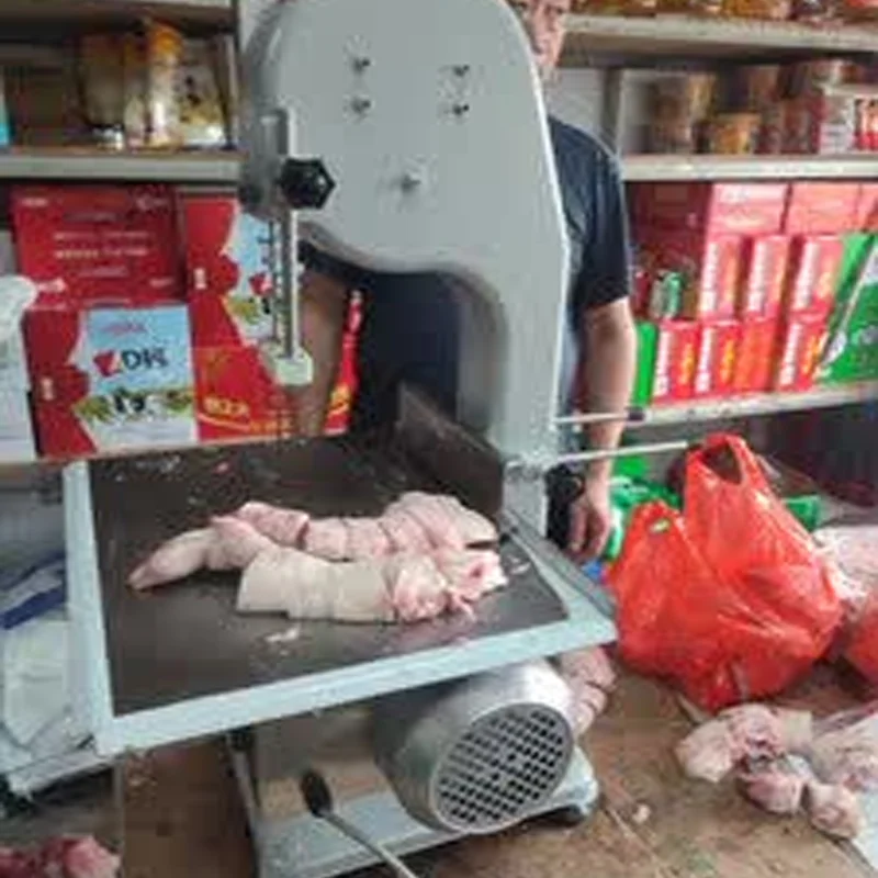 New Electric Butchery Bone Saw Meat Cutting Machine Stainless Steel 304 High Efficiency Industrial Meat Processing Equipment
