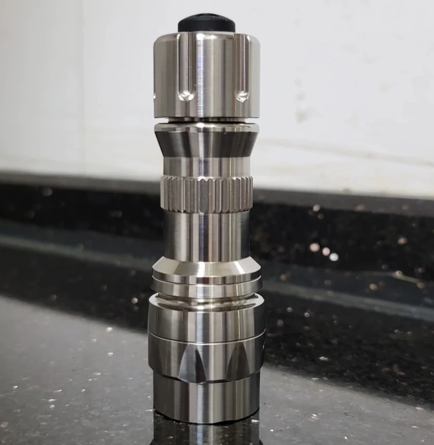 EDC Titanium Alloy Tactical Flashlight