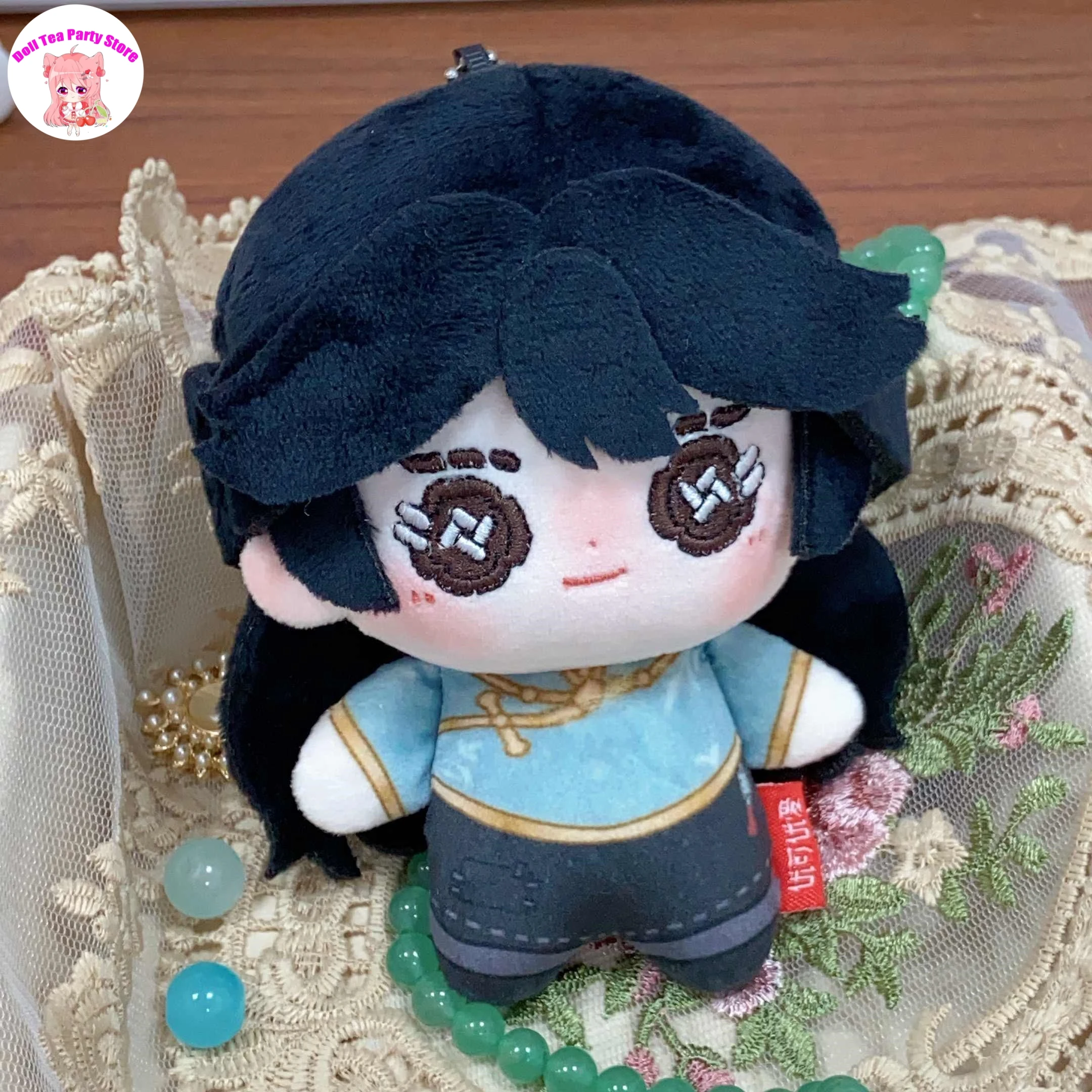 

Qi Shiyi Antiquarian 10CM Cotton Doll Game Identity Ⅴ Plush Adorable Starfish Body Pendant Keychain Toys Gift