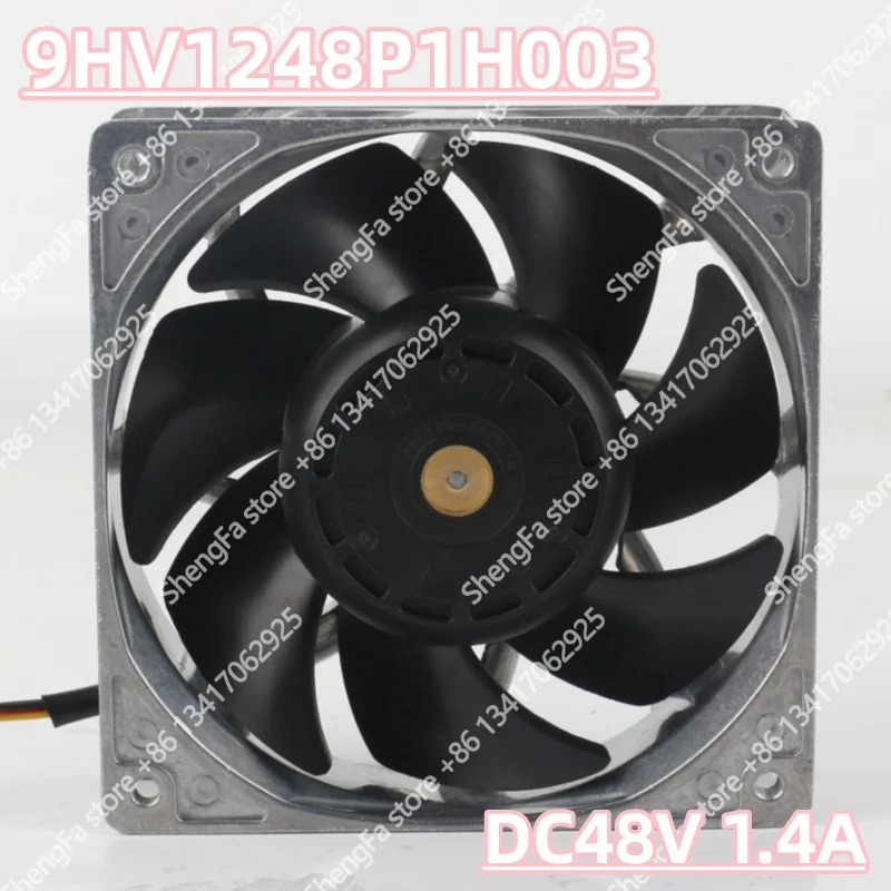 Cooling fan New Sanyo 5V 12V 24V 12038 12CM 120X120X38MM Aluminum frame high air volume converter 9HV1248P1H003 DC48V 1.4A