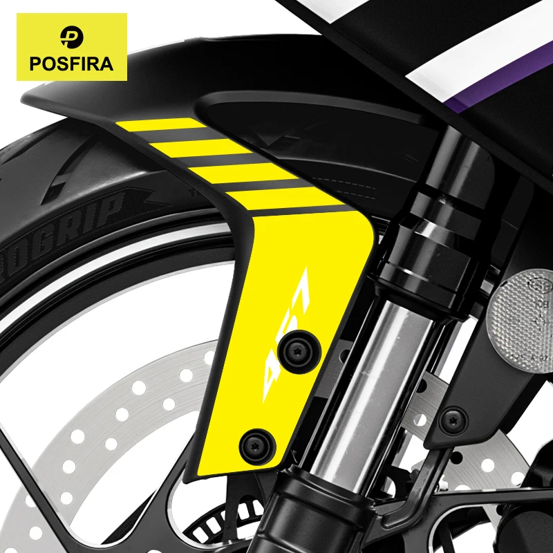 

POSFIRA Motorcycle Front Fender Sticker Vinyl Decals for Aprilia RS457 Tuono 457 RS 457 2024 2025 2026 Mudguard Accessories