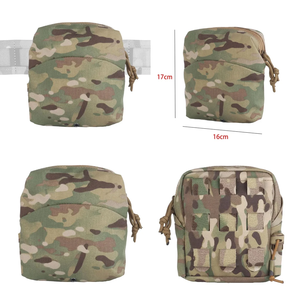 NEW Gp Zipper Sundries Bag 6X5 Small Size Waist Molle Belt Pouch ,nvg Accessory Bag Multifunctional Universal Tactical Pouch