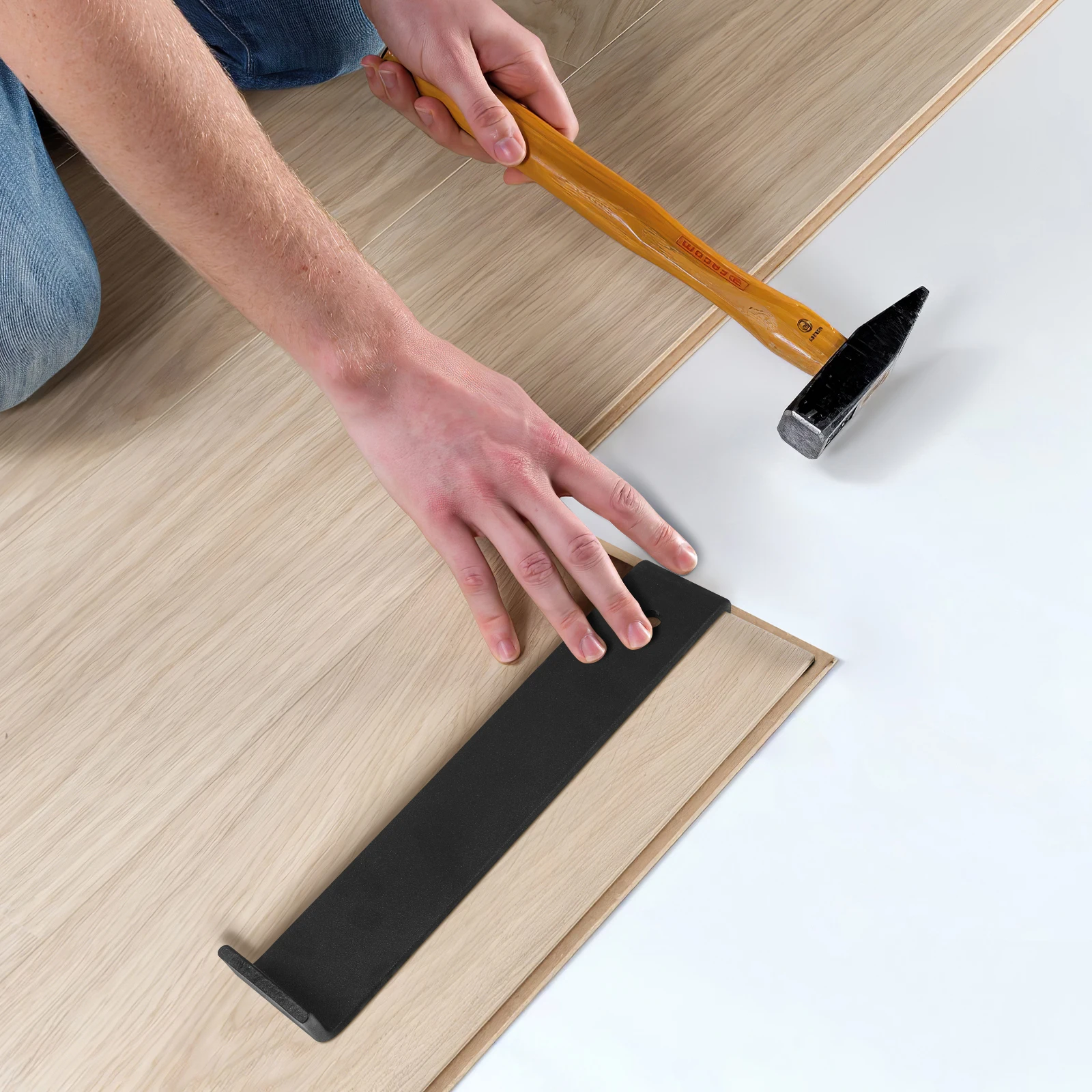 

Floor Installation Tools 28cm Pull Bar for Wood Laminate Vinyl Flooring Spring Steel Durable Lightweight Storage Easy Use Hand