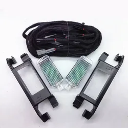 Car Rear Footwell Light Cable Bracket light holder For A1 A3 8v A4 B7 B8 B9 A6 C6 c7 C8 A8 Q3 Q5 Q7 TT S5 SEAT Toledo ALHAMBRA