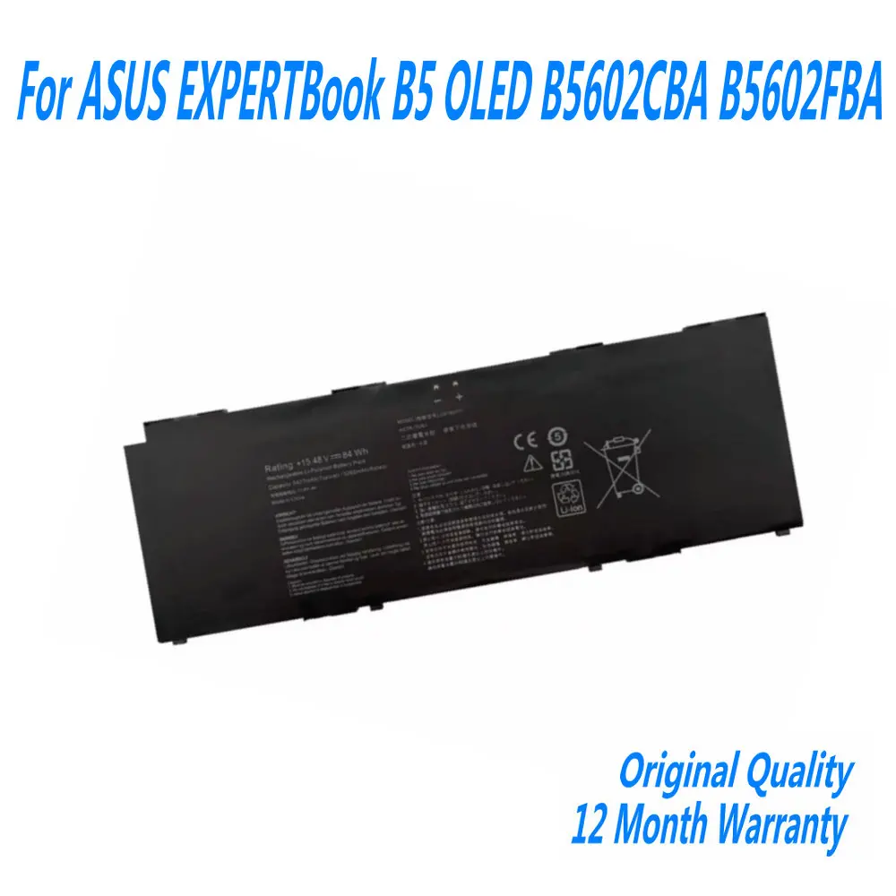 

15,48 В 84WH C41N2111 Аккумулятор для ноутбука ASUS EXPERTBook B5 OLED B5602CBA B5602FBA серии 4ICP6/70/81