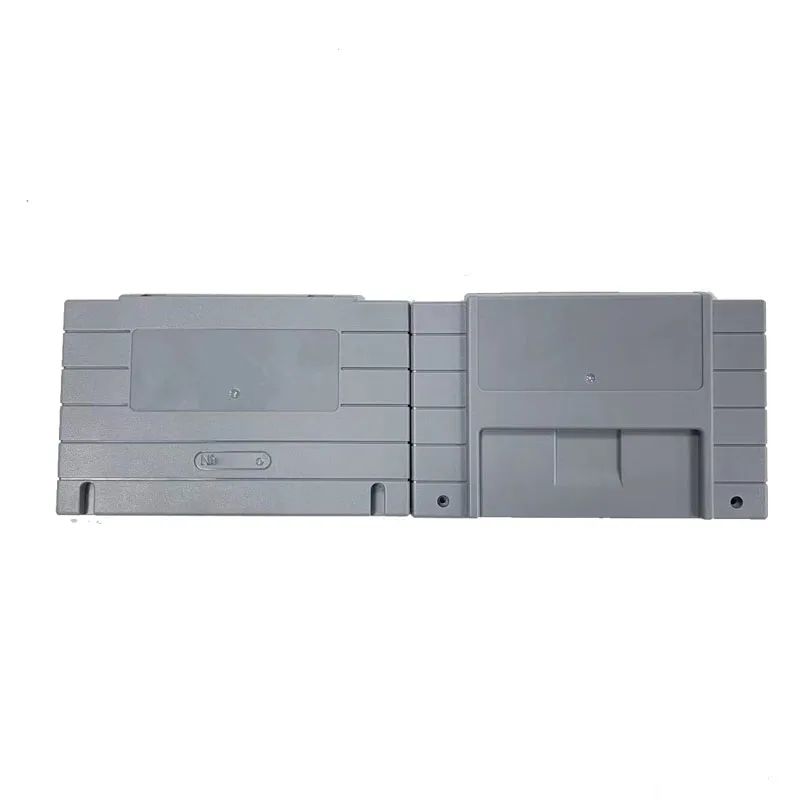 Carcasa de plástico para SNES US versión, Cartucho de tarjeta de juego, caja de repuesto