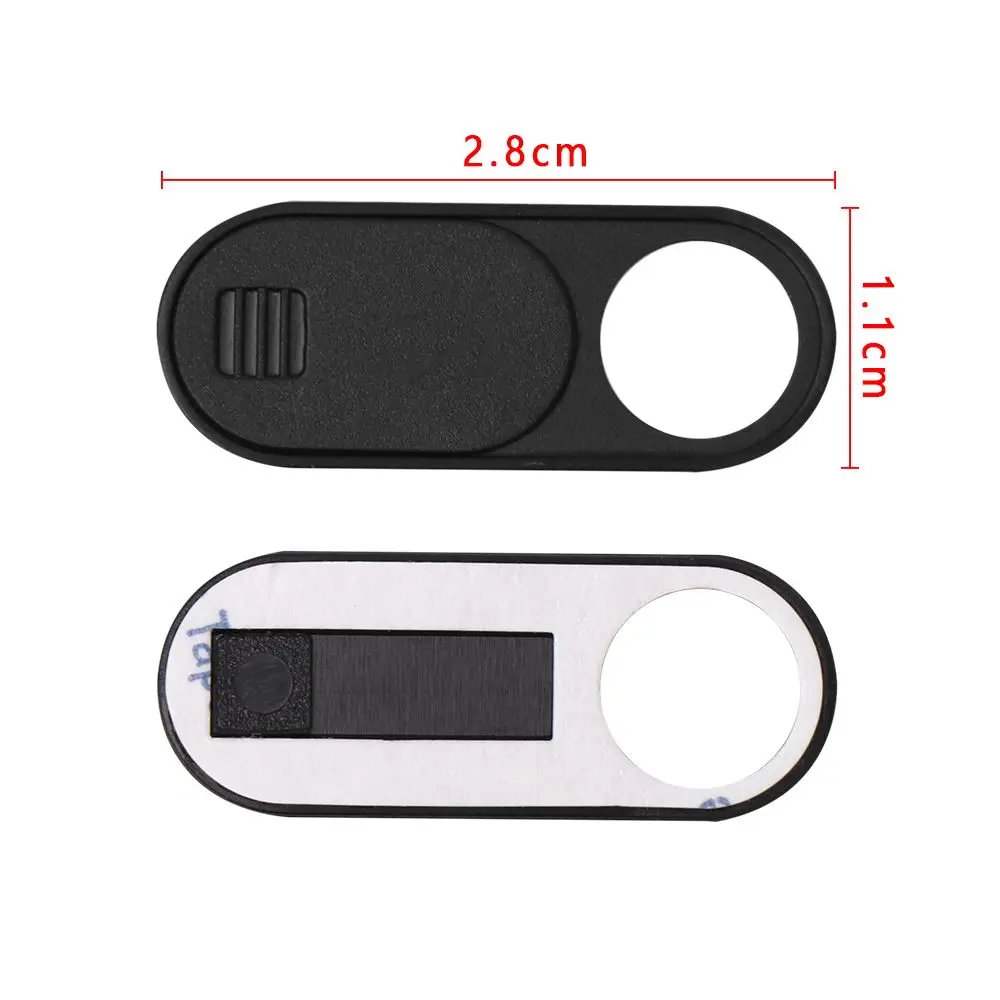 Thin Self-adhesive Camera Shutter Lens Privacy Sticker Shutter Magnet Slider WebCam Cover For Web Laptop iPad PC Mac Tablet