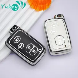 2 3 4 Button Car Key Case for Toyota Prius 30 Alpha Aqua Land Cruiser Auris for Lexus LC 200 Key Cover Holder Remote 2012 - 2014