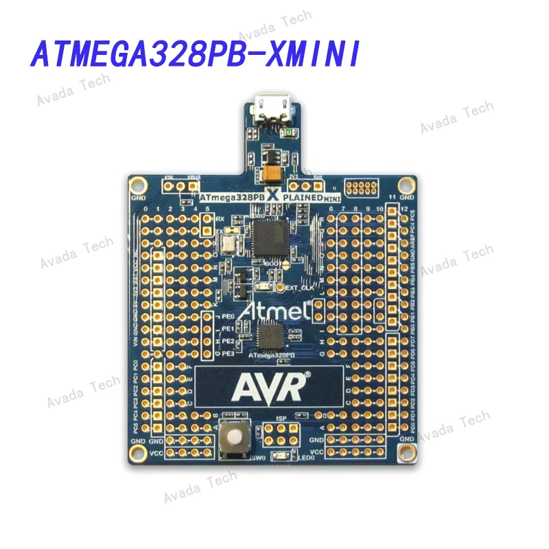 

Avada Tech ATMEGA328PB-XMINI Development Board and Toolkit - AVR ATMEGA328PB Eval Kit