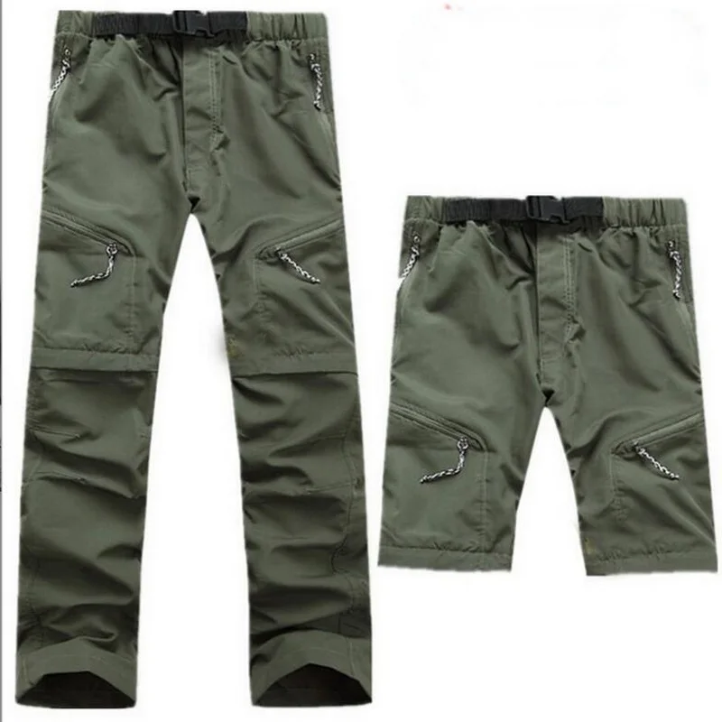 

Men's Outdoor Quick Drying Pants, quick drying pants, Trousers Detachable Can Be Became Shorts