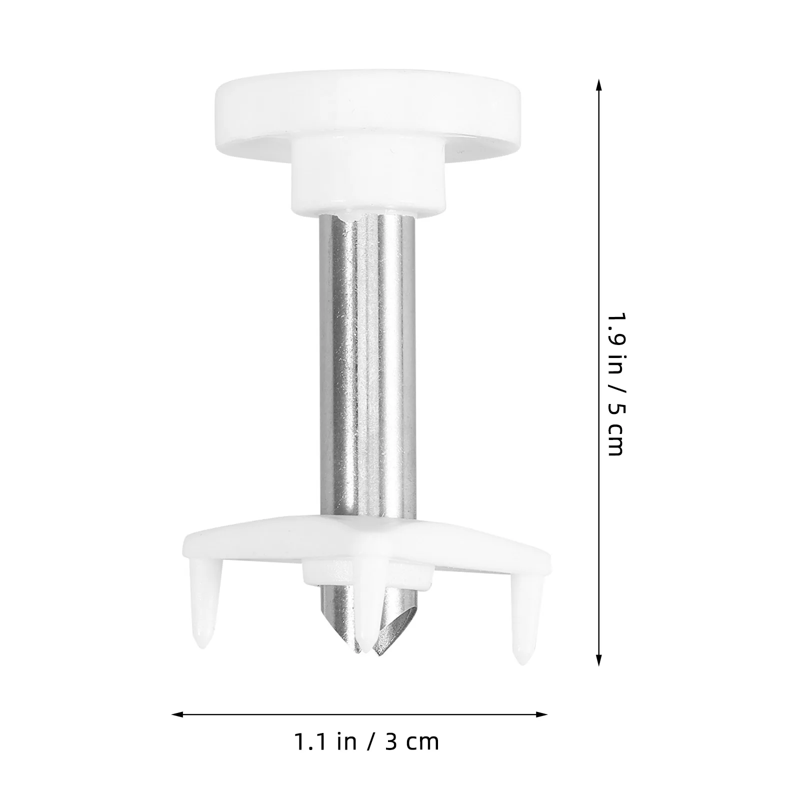

2Pcs Coconuts Opener Tool Lightweight Portable Plastic Opening Tool for Home Kitchen Use Reusable Fruit Opening Supplies