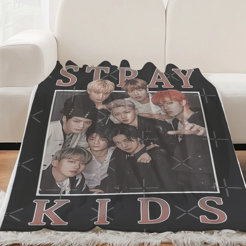 Fluffy Soft Blankets H-Stray Kidss Knee Blanket Sofa Winter Microfiber Bedding King Size Blanket Warm Fleece Camping Custom Nap