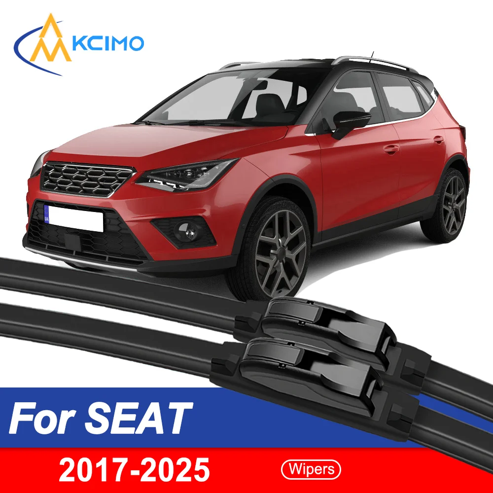 

Комплект из 2 передних дворников Essential Safety Duo для SEAT Arona KJ7 2017-2025: круглогодичная четкая видимость и бесшумная работа без разводов