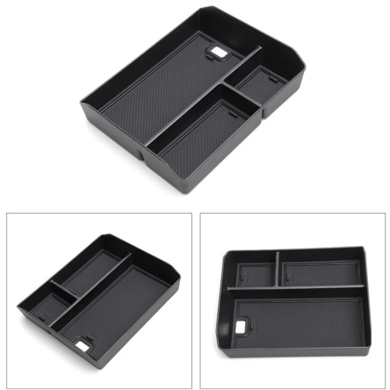 For Chery Jaecoo 6 J6 ICAR 03 24-25 ABS Black Car Center Console Lower Central Armrest Storage Box Storage Interior Accessories