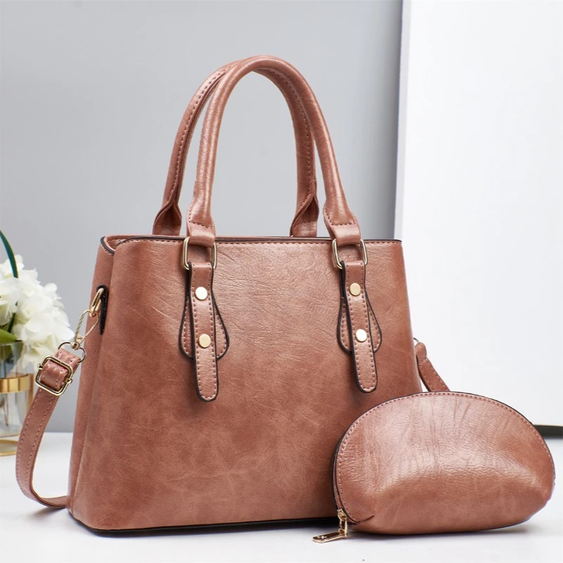 

Casual Women Purse and Handbag Soft Leather Shoulder Crossbody Bags for Women New Fashion Ladies Messenger Tote Bag Sac A Main