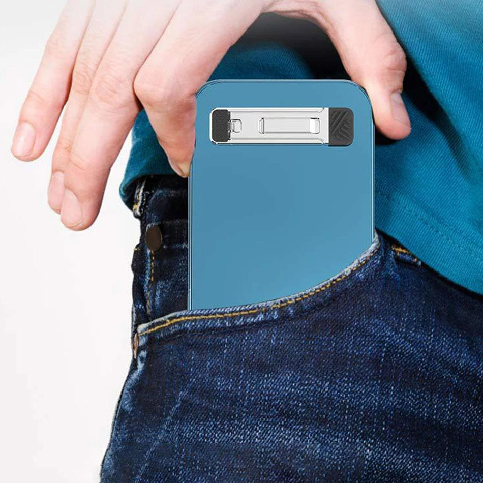 Xnyocn Laptop-Ständer, Aluminiumlegierung, Mini-Klapphalter, 3-Höhenverstellung, Notebooks, Halterung, Zubehör für MacBook, Smartphone – Detail 3